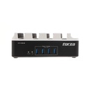 Forza Surge protector, 4 Tomas de Corriente, 4 USB Phone Holder