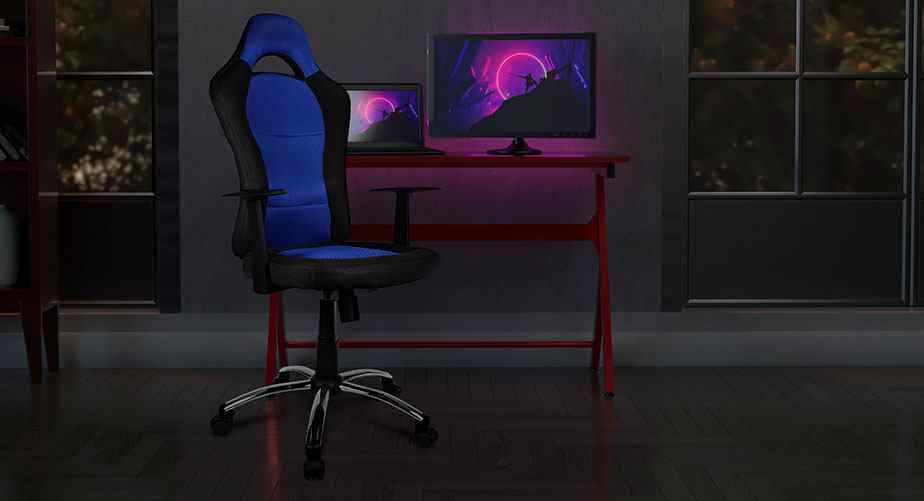 Xtech Drakon Silla ejectutiva azul negro