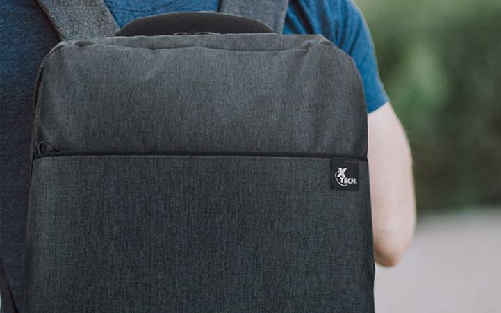 Xtech Liverpool mochila 15.6&quot;, color gris