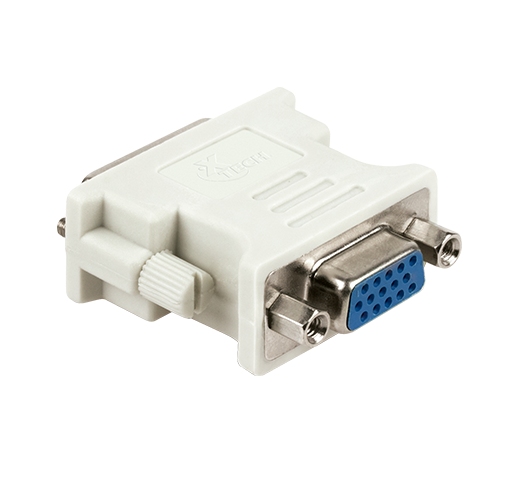 Xtech adaptador dvi male a vga female