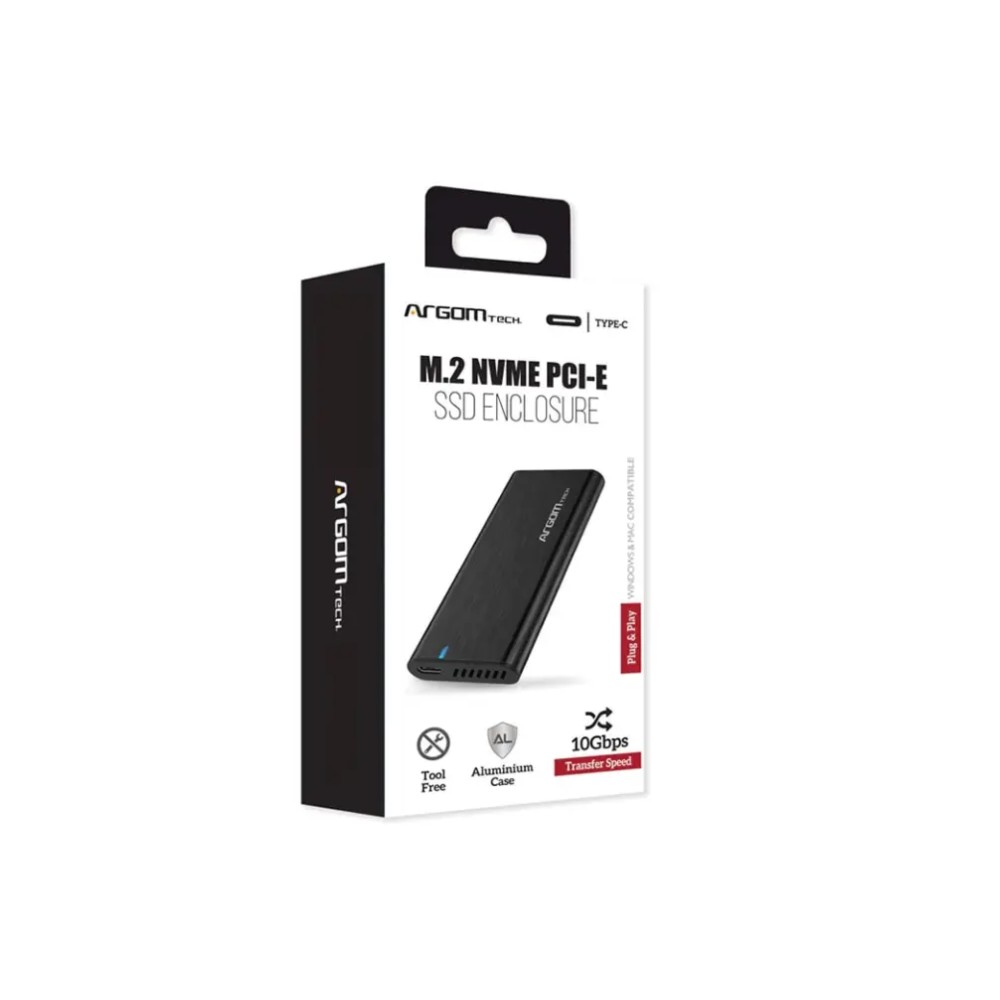Argom enclosure SSD M.2 NVME PCI-E TYPE C