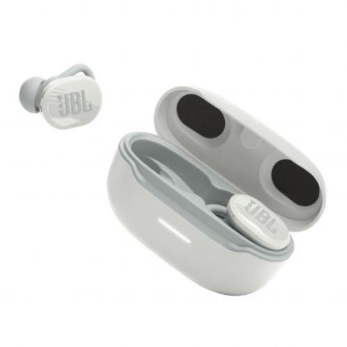 JBL Endurance Race audifono Bluetooth, 30h, ip67, tecnología Twistlock, color blanco