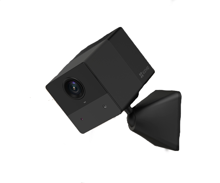 EZVIZ BC2 camara para interior, resolución 2mp, audio en dos vías, IR de 5m, bateria de 2000mAh, recargable, micro SD de hasta 256GB (no incluida)