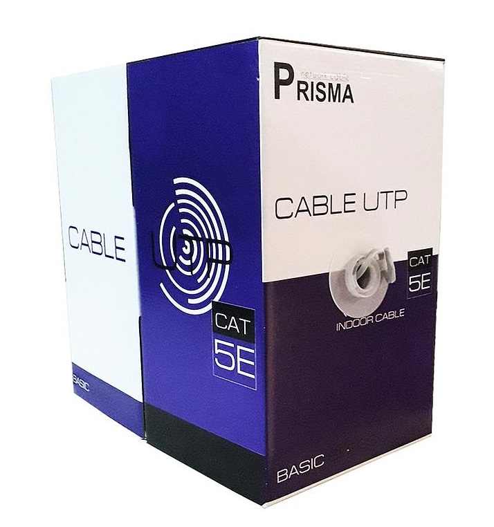 Prisma cable utp categoría 5e interior, Caja de 305 metros