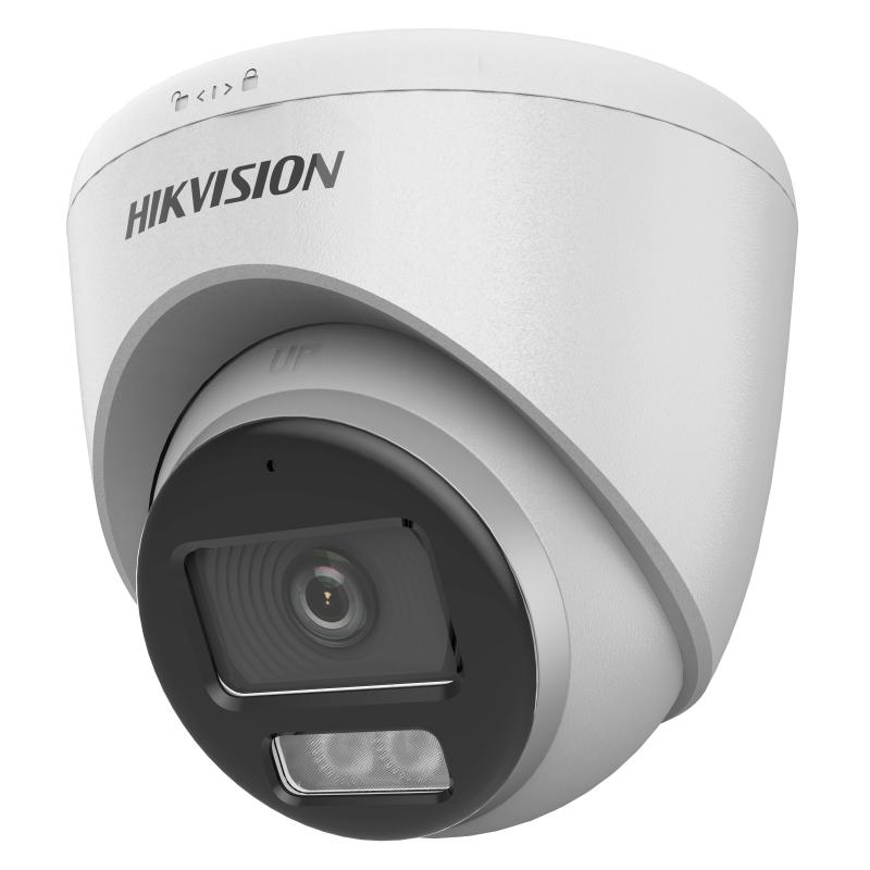 Hikvision cámara, dual light, ColorVu, 3K, domo, 40m, plástico/metal, micrófono, IP67