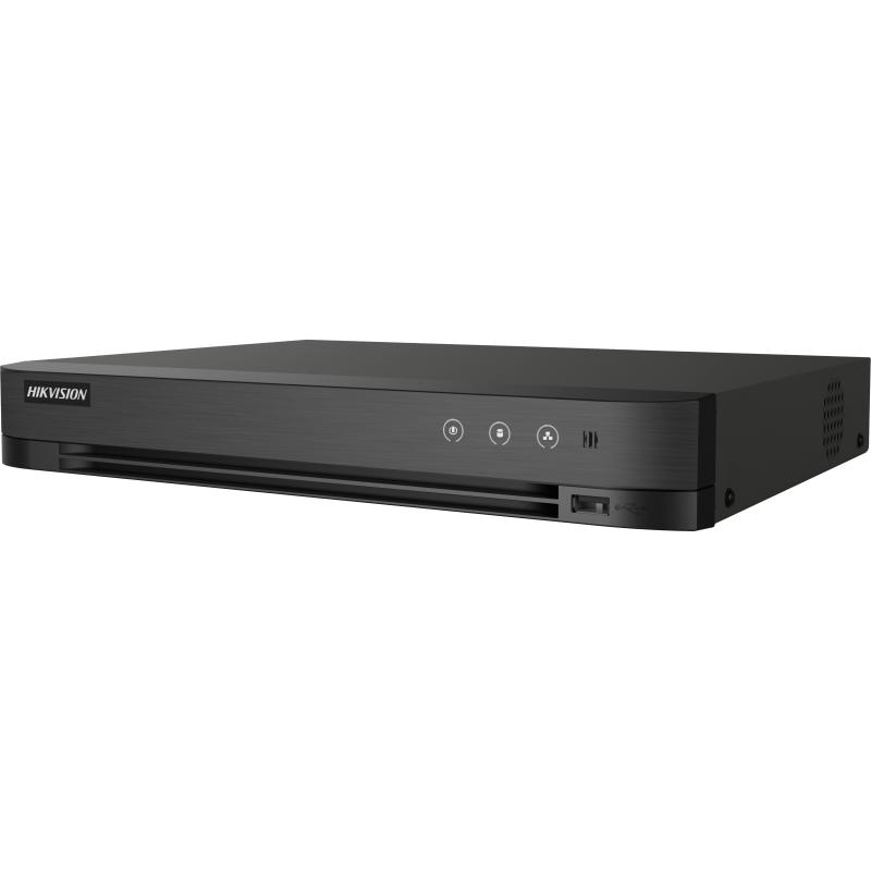 Hikvision dvr acusense 4mp,  H.265, 8ch hdmi, vga, lan, audio bidireccional