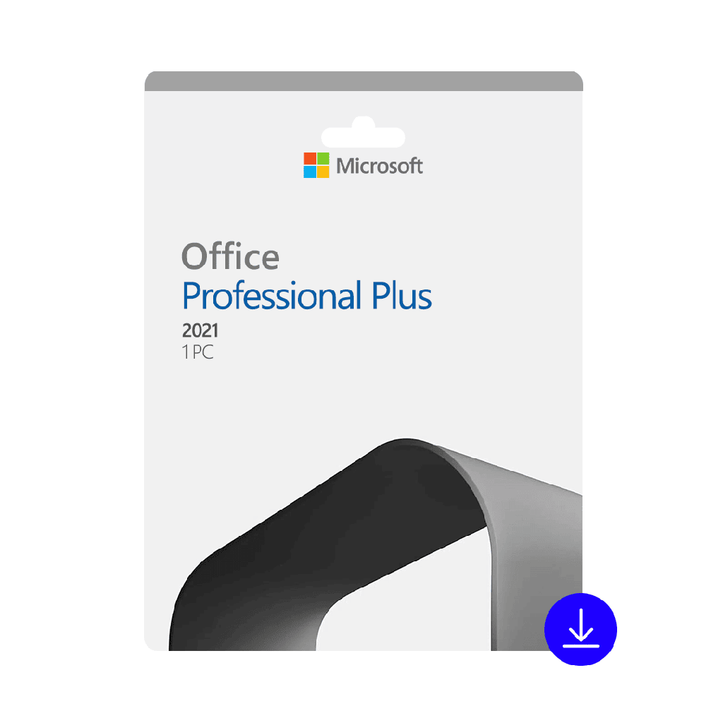 Microsoft Office Profesional Plus 2021, 1año 1persona, licencia digital