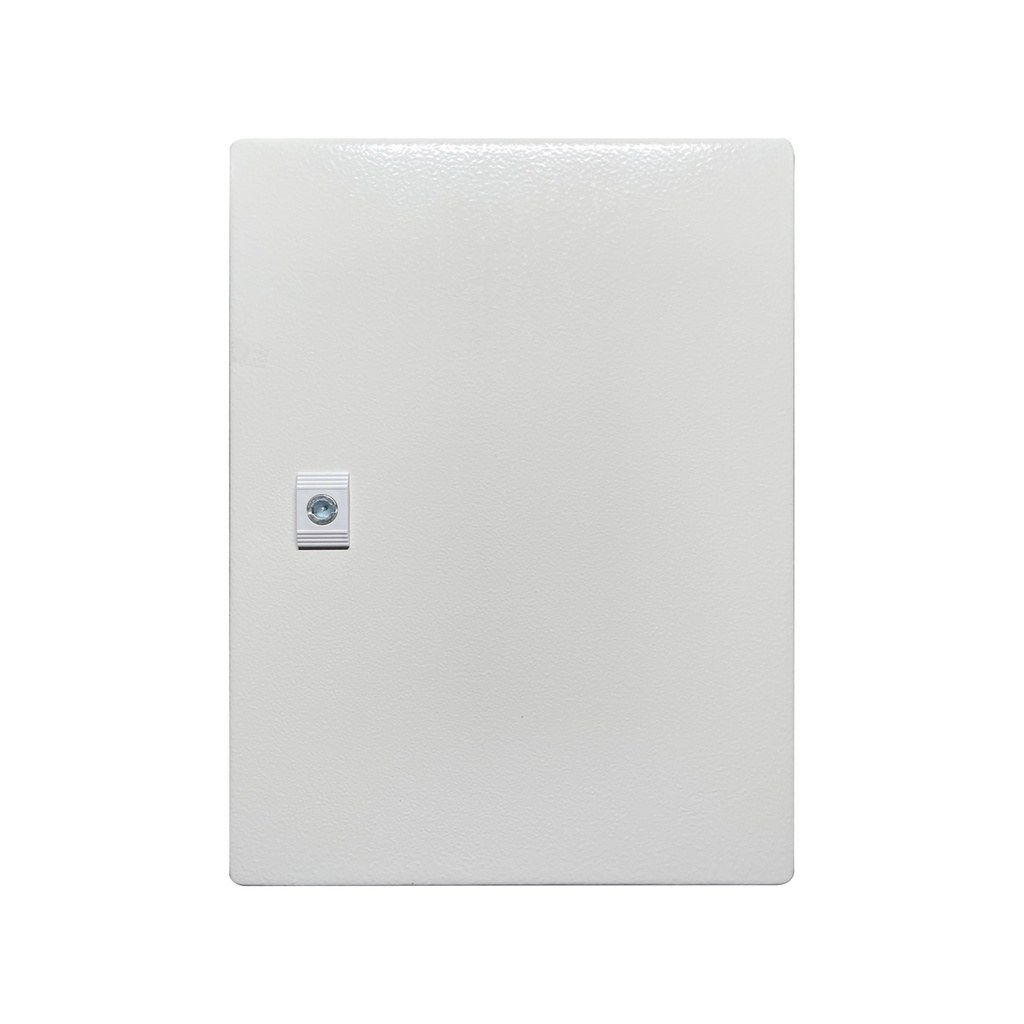 Tibox Gabinete de acero pared, puerta con chapa, de 40x30x15cms, IP66, IK10