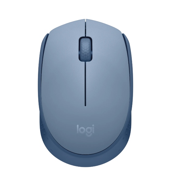 Logitech m170 mouse inalambrico gris azulado