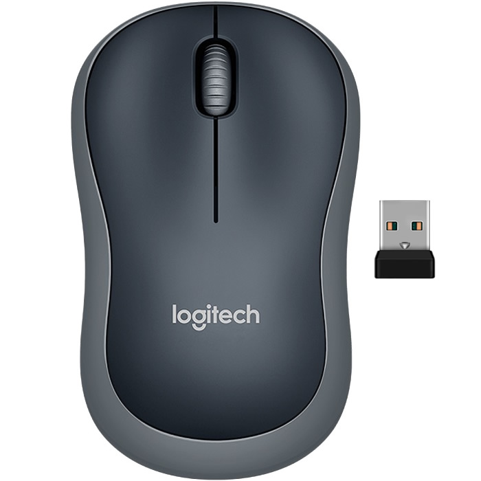 Logitech m185 mouse inalambrico color negro