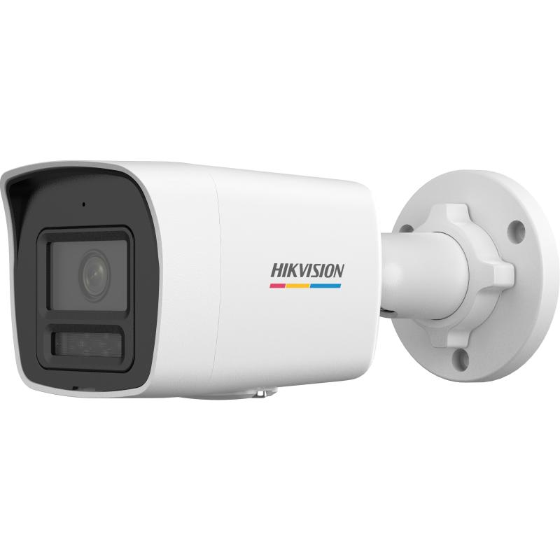 Hikvision cámara, ColorVu, Dual Light , IP, bala, 4mp 30m, metal, microfono IP67