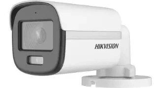 Hikvision cámara  ColorVu, Dual Light, bala, 5mp, 20m, metal, microfono IP67