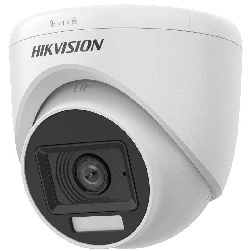 Hikvision cámara, Smart Hybrid Light Audio,3K, domo, 20m, plastico