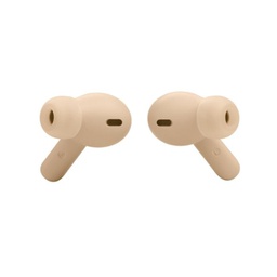 [JBLVBEAMBEGAM] JBL Vibe Beam audifono bluetooth, bateria de 32 horas (8h + 24h), color Beige
