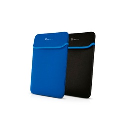 [KNS-214BL] Klip Xtreme Kolours funda 14&quot; negro azul reversible