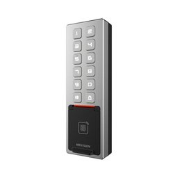 [DS-K1T805MBFWX] Hikvision terminal de control de acceso, acceso por PIN, tarjeta, huella