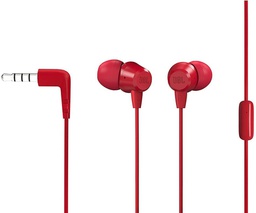 [JBLC50HIRED] JBL C50 HI audifono, color rojo