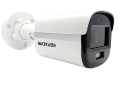 [DS-2CE10DF0T-PFS] Hikvision colorvu camara analoga, bala, 2mp 20m, microfono IP67