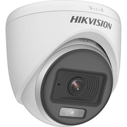 [DS-2CE70DF0T-PFS] Hikvision colorvu camara analoga domo 2mp 20m, plastico microfono