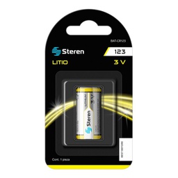 [BAT-CR123] Batería Litio CR123A 3v