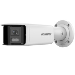 [DS-2CD2T47G2P-LSU/SL] Hikvision camara bala 4MP, ColorVu, panorámica, 40m, IP67, luz strobe, alarma