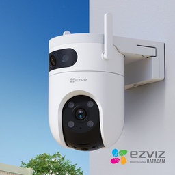 [CS-H9c-R100-8H33WKFL] Ezviz H9c Cámara Wi-Fi, giro e inclinación, Lentes duales 2K y 2K, ranura microSD
